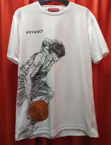 FLOWER T셔츠 루카와/ADVANCE 화이트 S