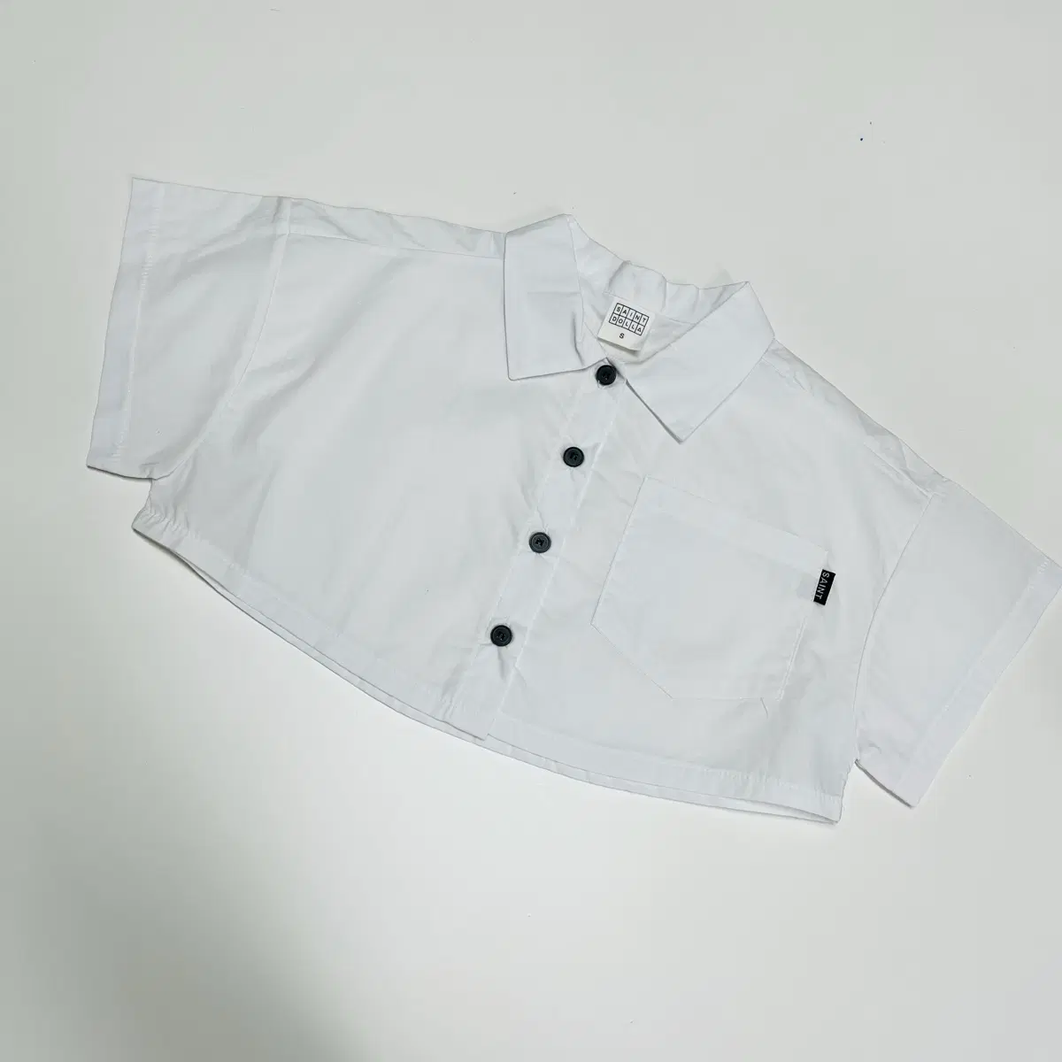 90-100 s 세인트돌 크롭 셔츠