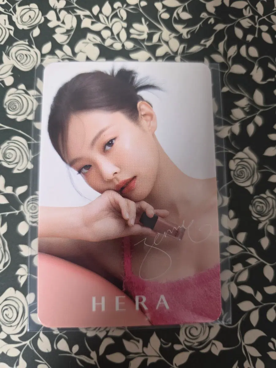블랙핑크 블핑 포토카드 포카 제니 jennie 헤라 HERA 특전 공식
