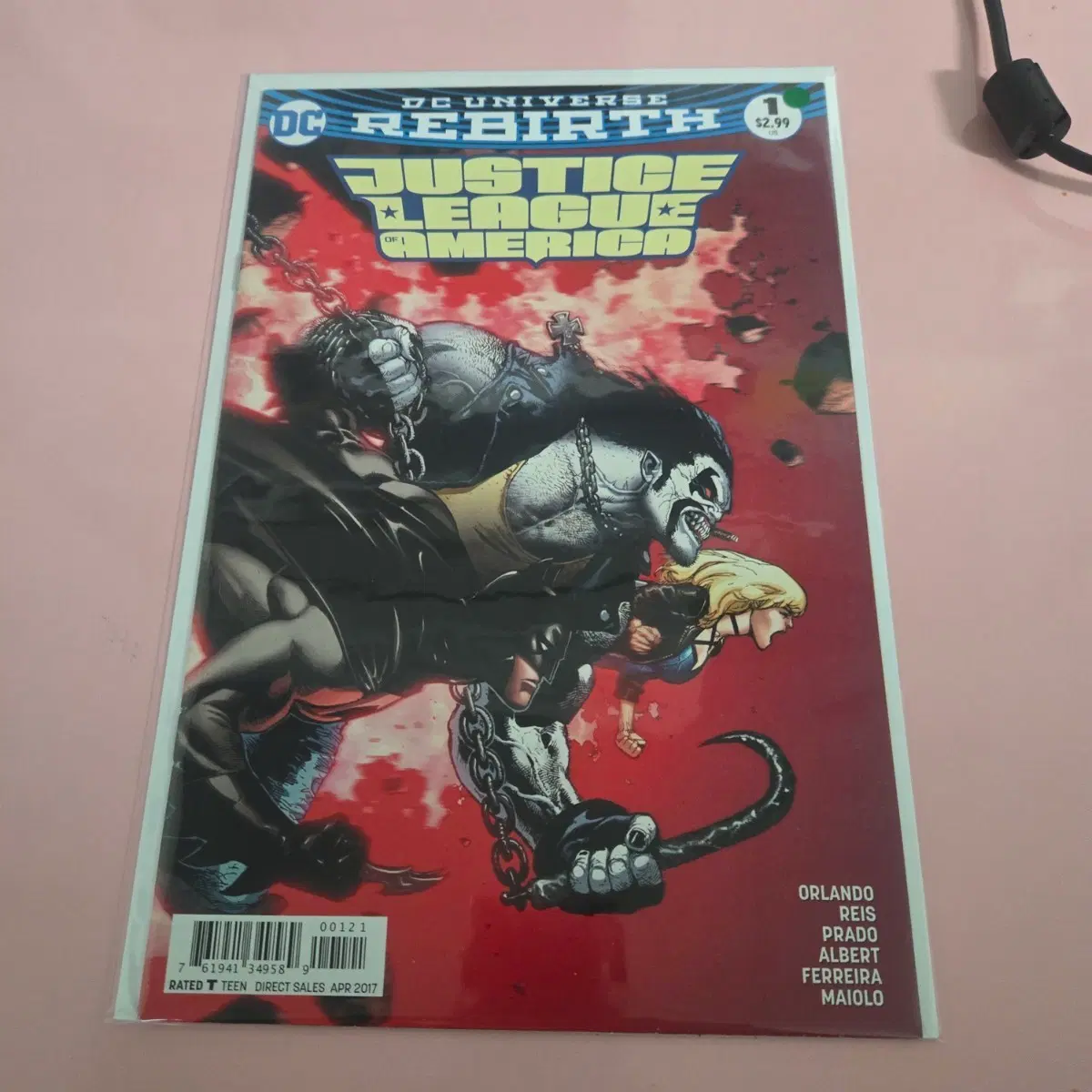 J / Justice League of America: Rebirth #1
