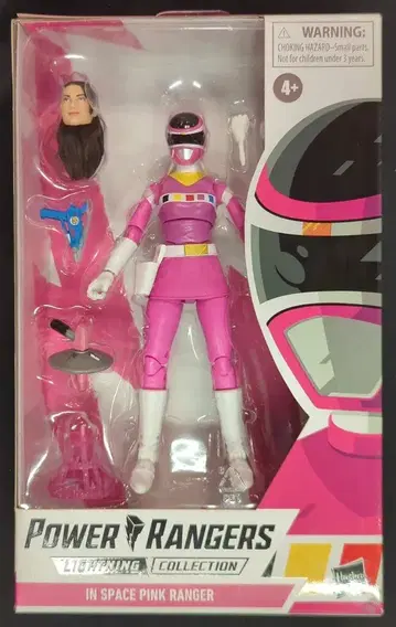 Hasbro LIGHTNING COLLECTION POWER RANGERS IN SPACE IN SPACE PINK RANGER