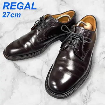 인기 REGAL 유리 가죽 플레인토 2504 외날개 27