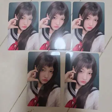 ILLIT 도쿄 회장 한정판 I Got Your Back 이로하 5장 세트