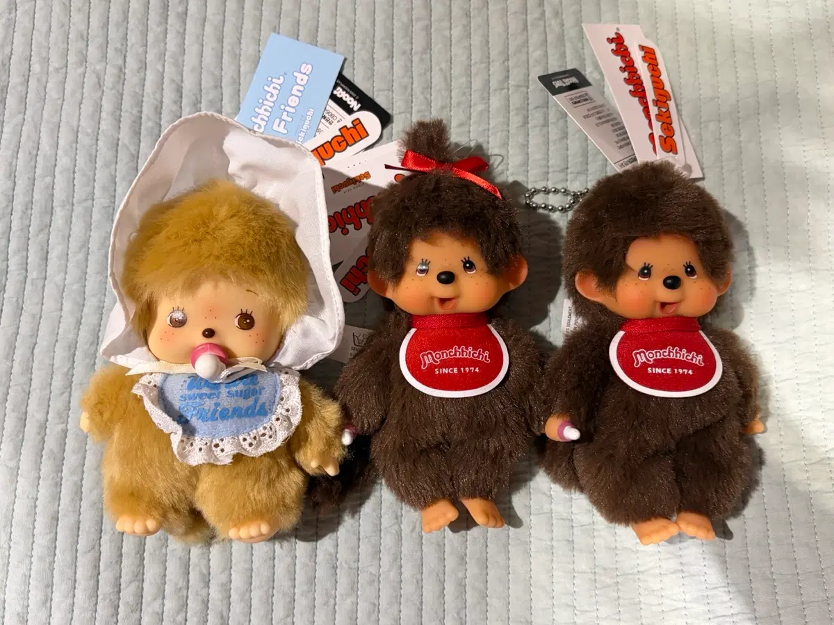 몬치치 베비치치 인형 키링 일괄