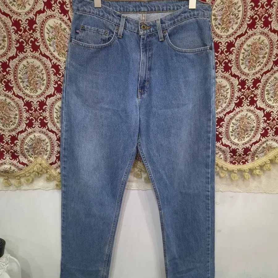 폴로 진스 90s 00s 중청 데님팬츠