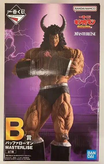 BANDAI SPIRITS 제일복권 근육맨 완벽초인시조편 B상 버팔로맨 MASTERLISE