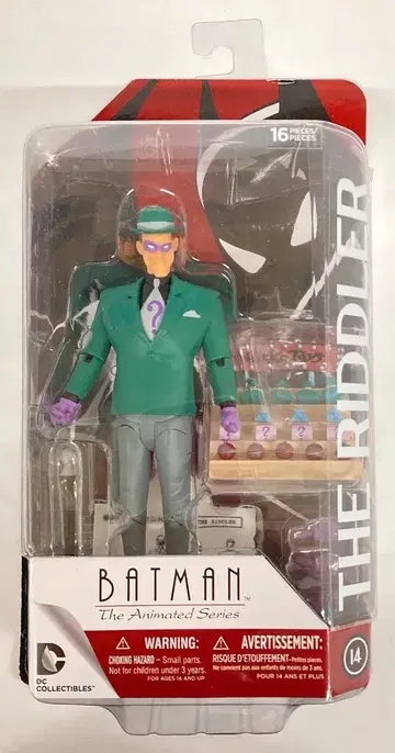 DC COLLECTIBLE BM ANIMATED THE RIDDLER 6'