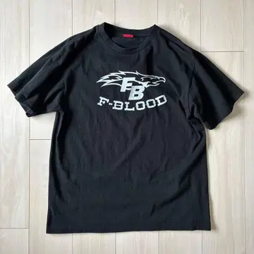 F-BLOOD 25주년 기념 투어 티셔츠 블랙 프리
