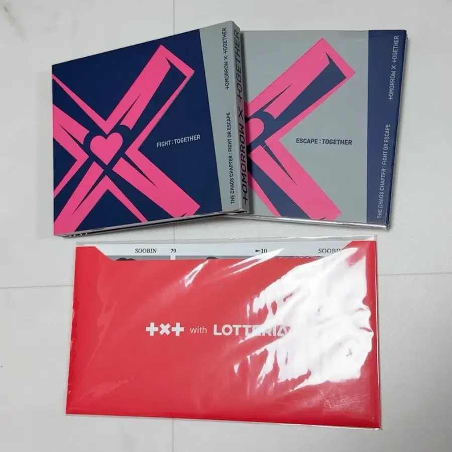 투바투 TXT 파오이 루저러버 앨범 롯데리아 포토