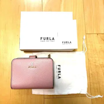 FURLA 접이식 지갑 핑크