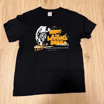 NIGHT OF THE LIVING DEAD 티셔츠 블랙 서양화 영화