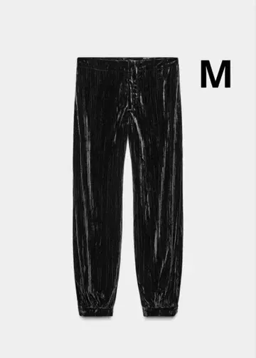 ZARA 자라 벨벳 벌룬 팬츠 ZW COLLECTION 완판템