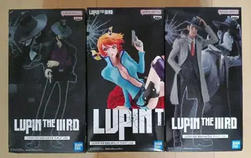 [미개봉 새상품] LUPIN THE IIIRD 피규어 3체 세트
