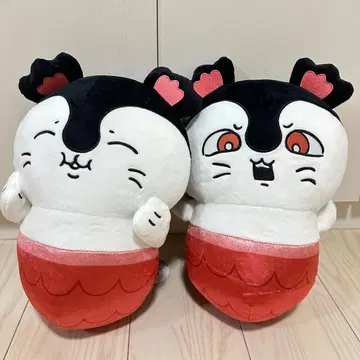 영화 치이카와 (먼작귀) 인어섬의 비밀 세이렌 BIG 봉제 인형 클리어 카드 포함