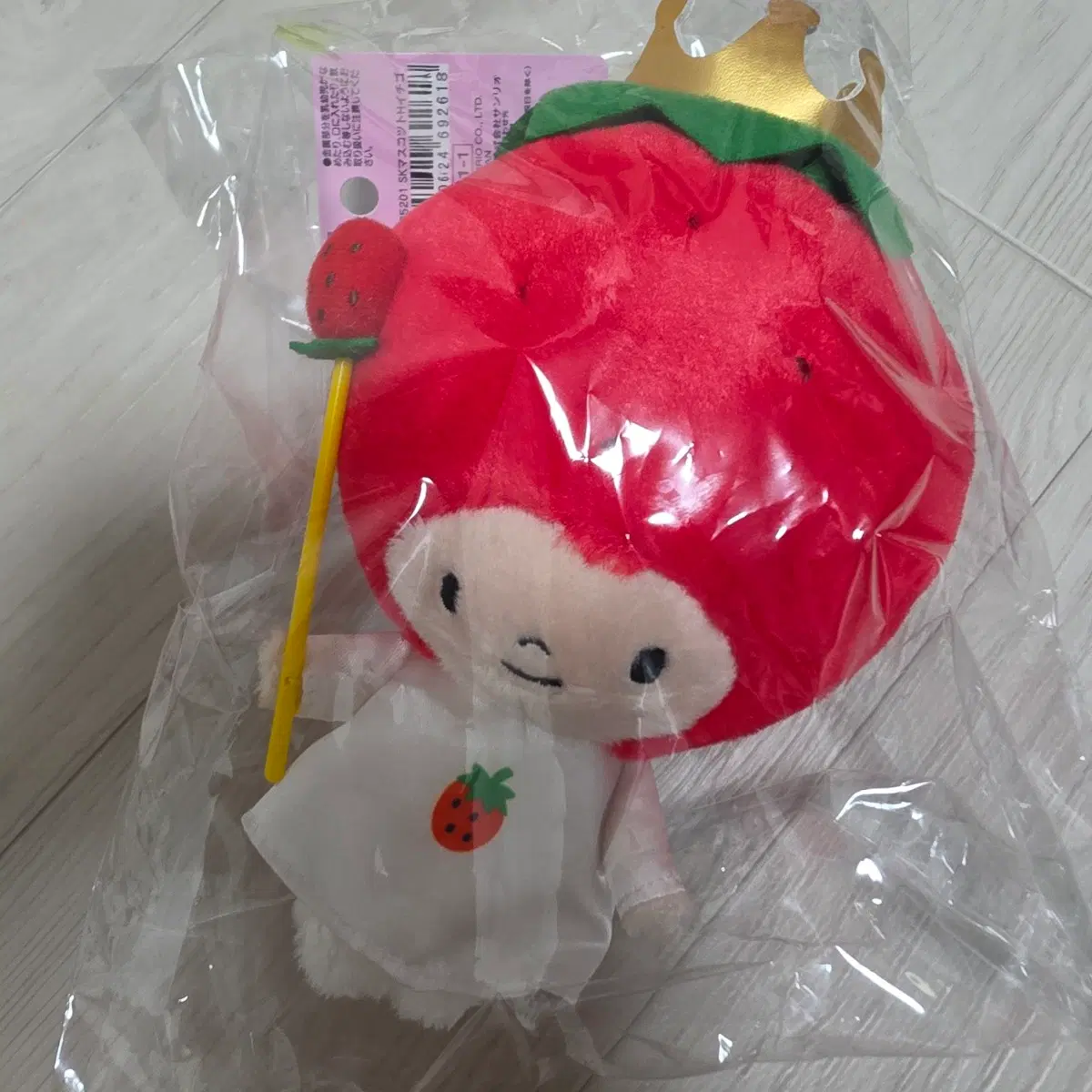 산리오 딸기 왕자 마스코트