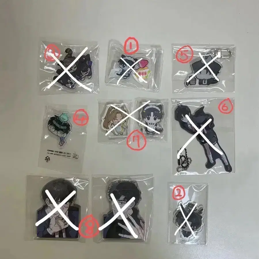 괴담출근 괴출 아크릴 코롯토 김솔음 위주, (+최요원 류재관 현무 1팀, 강이학, 착친) 비공굿 원가 양도 판매