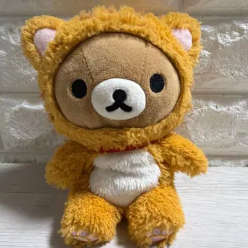 리락쿠마 모아서 앉아 봉제 인형