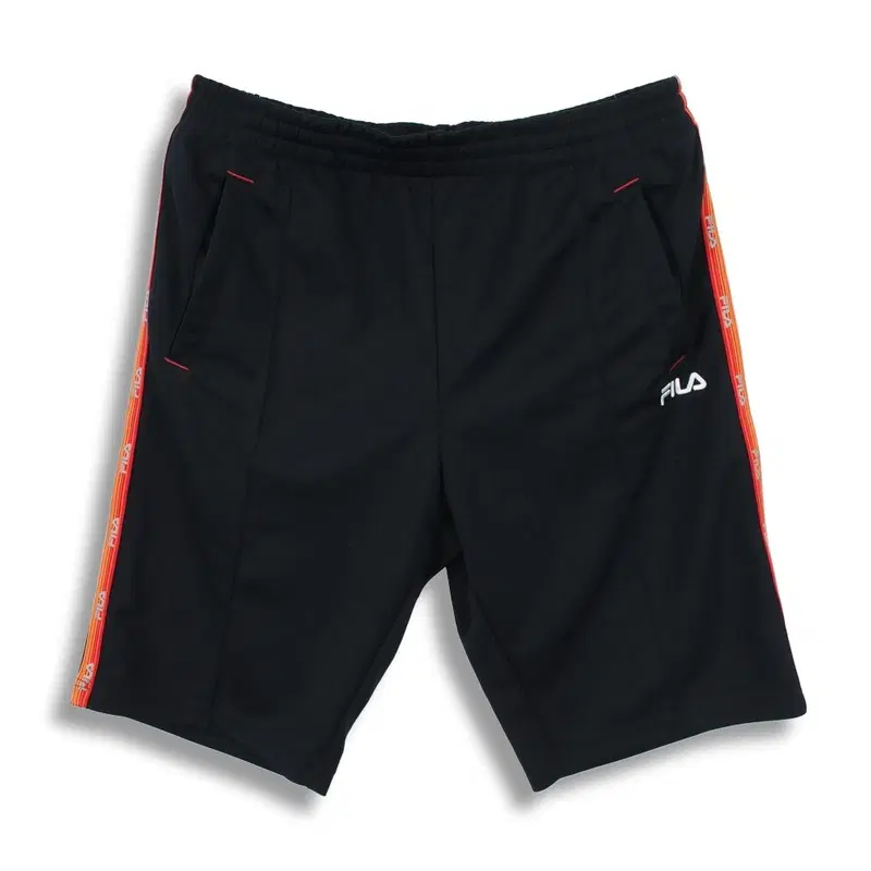 휠라 (MEN - XL) 폴리 사이드라인 로고 쇼츠
