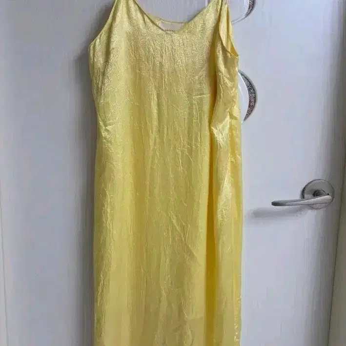 분더캄머  롱 원피스 새상품] 분더캄머 Wrinkle Slip Dress 프리