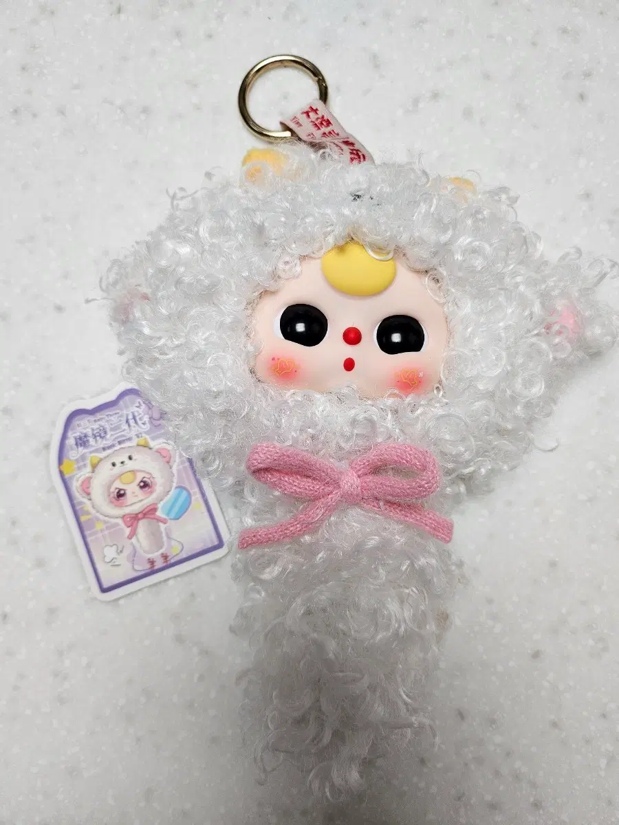 베이비쓰리 손거울 양 인형 키링