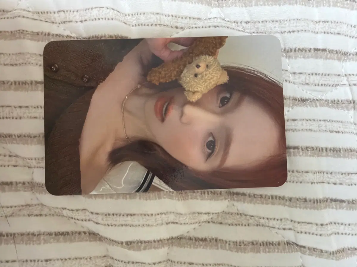 윈터 생일 포카