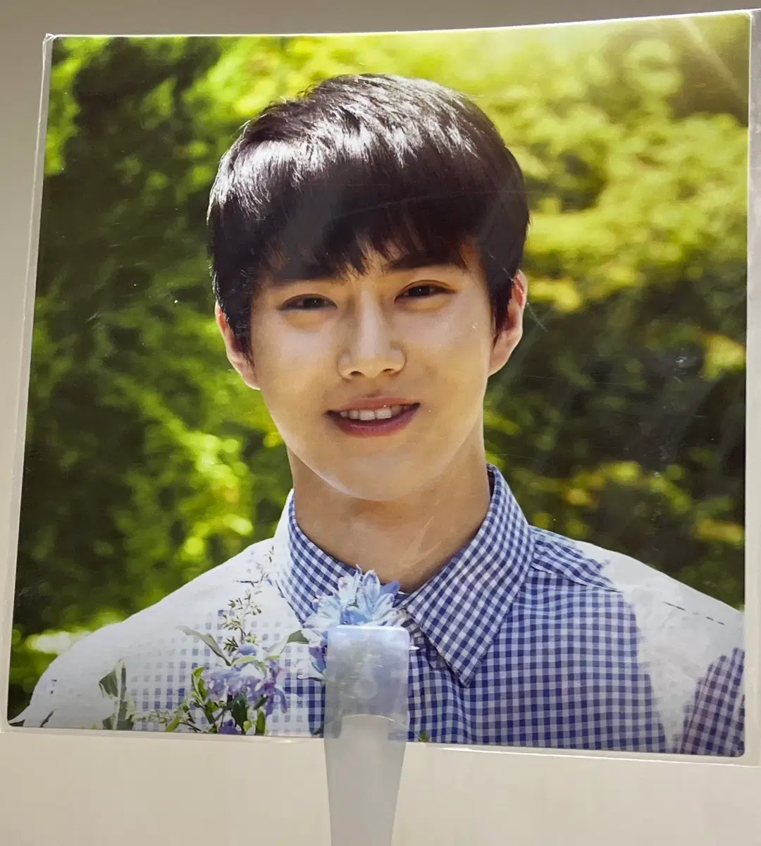 엑소 exo 수호 네이처리퍼블릭 부채