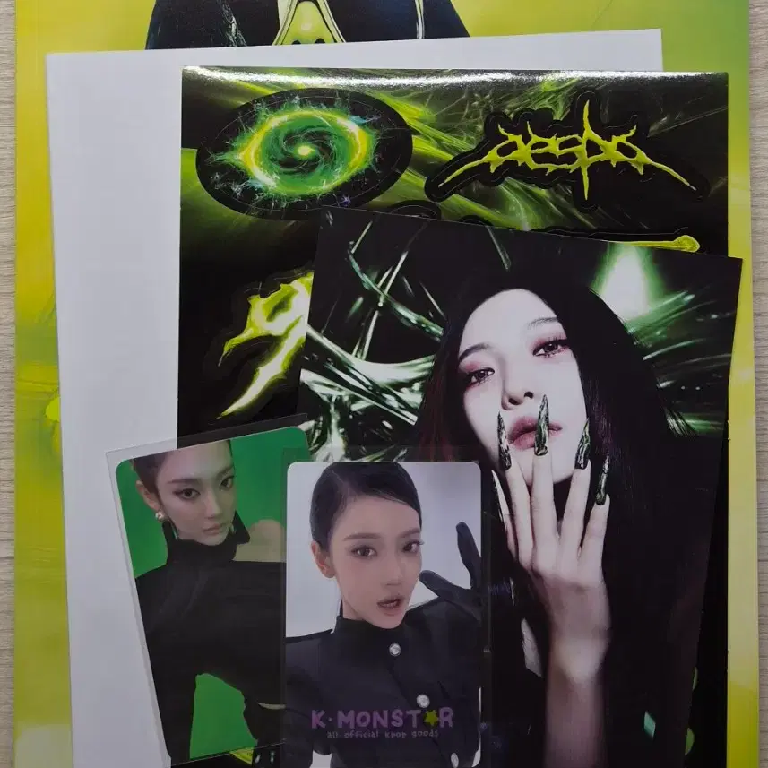 닝닝)에스파 레모네이드 케이몬스터 1차 럭드 판매