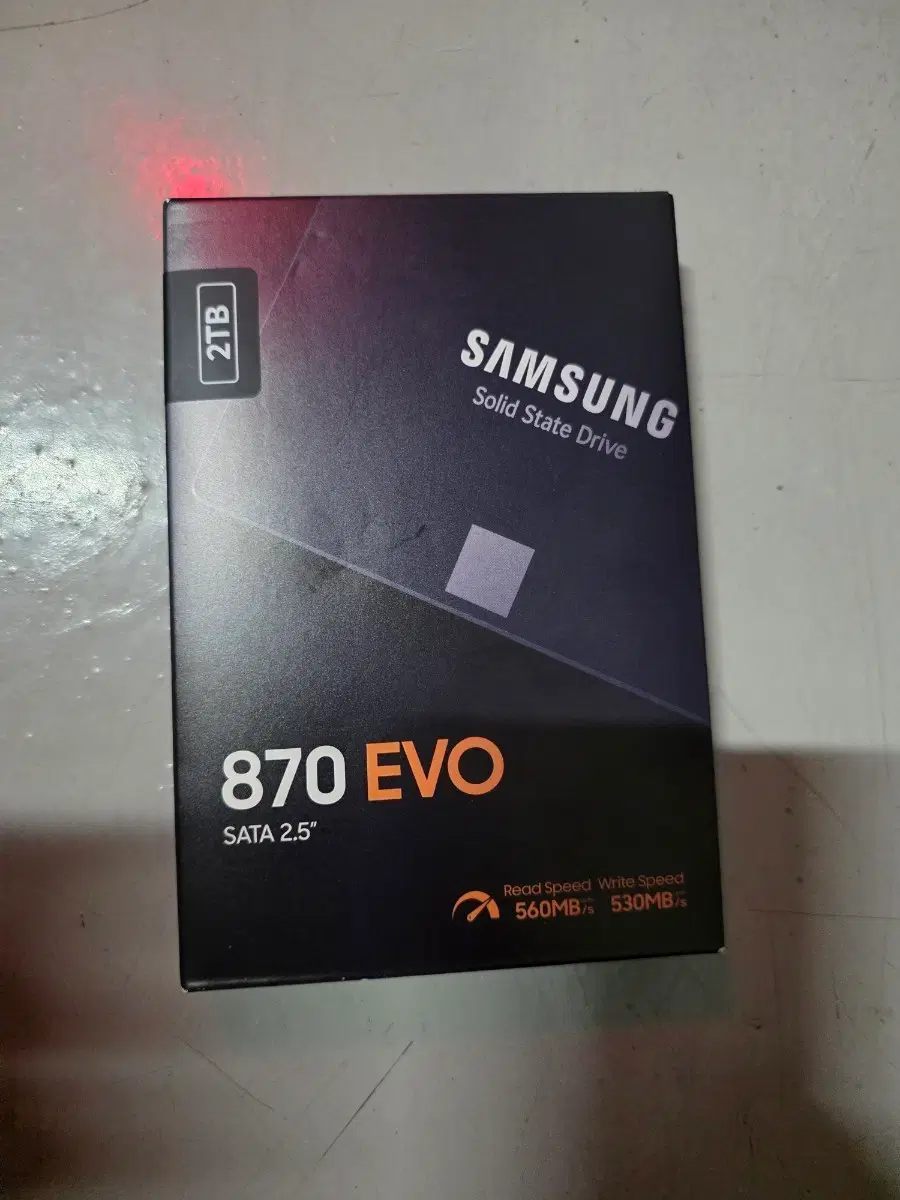 삼성전자 870 EVO SATA 2.5인치 2TB SSD