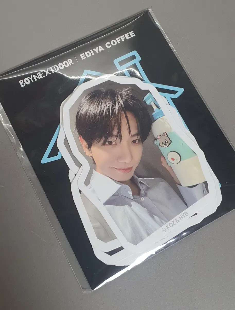 보이넥스트도어 이디아 콜라보 스티커 보넥도