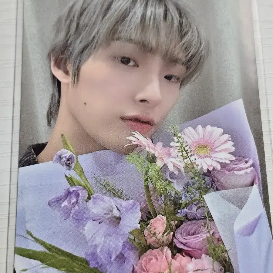 ATEEZ 에이티즈 민기 골든아워5 TOKTOQ 특전 포토카드 꽃다발