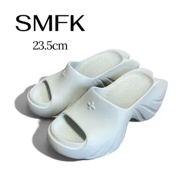 SMFK 통굽 샌들 슬라이드 샌들 23.5cm 화이트