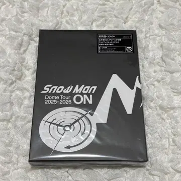 Snow Man Dome Tour 2025-2026 ON 초회반 3DVD