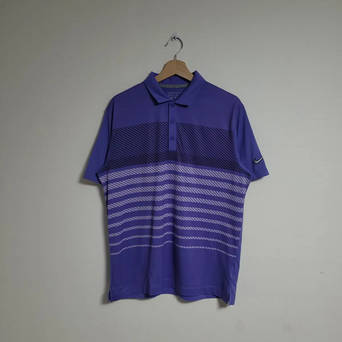 (105) NIKE 나이키 골프 폴로셔츠 퍼플 XL