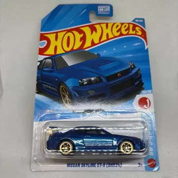 Hot Wheels NISSAN SKYLINE GT-R BNR34