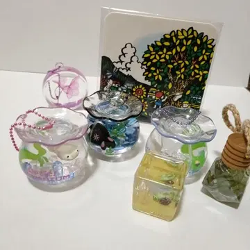 Petit! AQUARIUM 아쿠아계 미니어처 키링 일괄