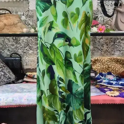 ZARA 자라 새틴 맥시 롱스커트 (휴향지룩) 55