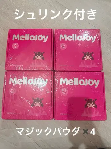 Mellojoy 4상자 세트 미개봉 새상품 수플레 딸기 3 숏 케이크 1