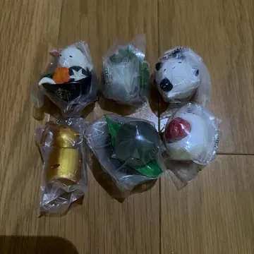 가챠가챠 모찌바케 6개 세트 시크릿