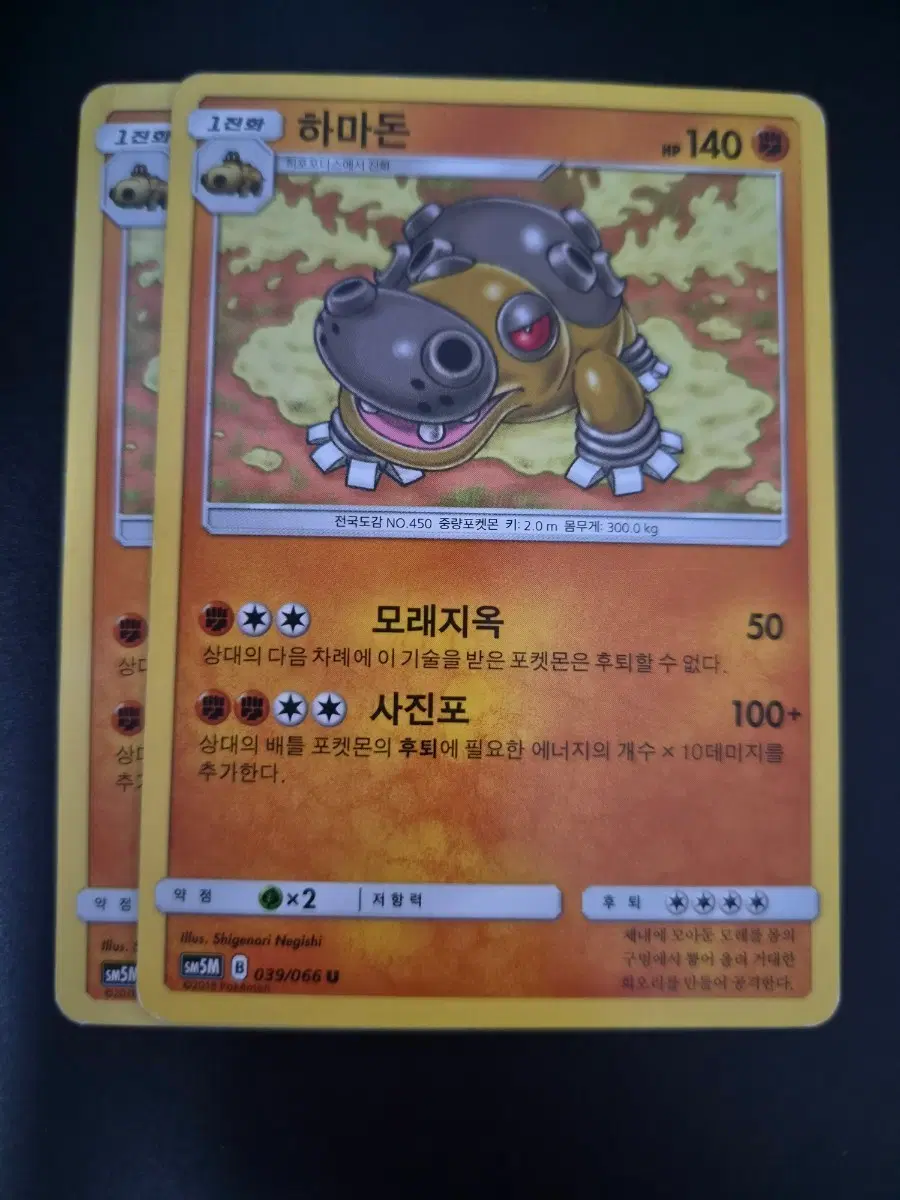 포켓몬 카드 하마돈