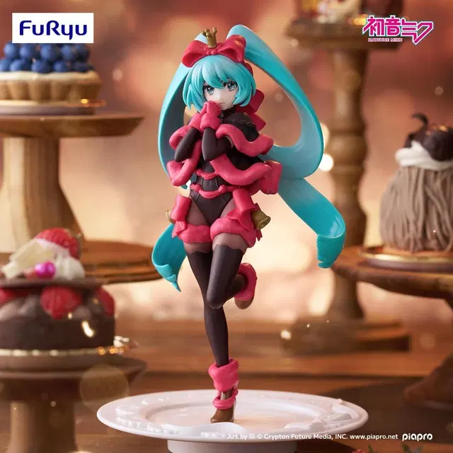 [새제품] 후류(FURYU) 보컬로이드 하츠네 미쿠 Exceed Creative Sweet Sweets 노엘 라즈베리 (A759)