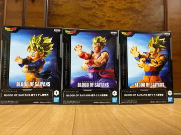드래곤볼 BLOOD OF SAIYANS 피규어 3종 세트