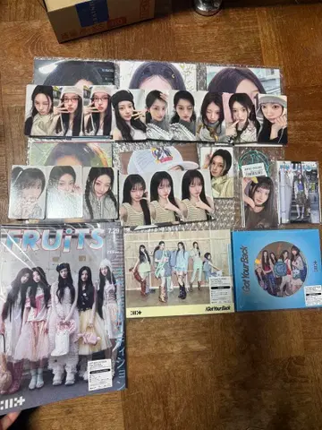 ILLIT I Got Your Back CD 개봉 완료 포토카드 세트