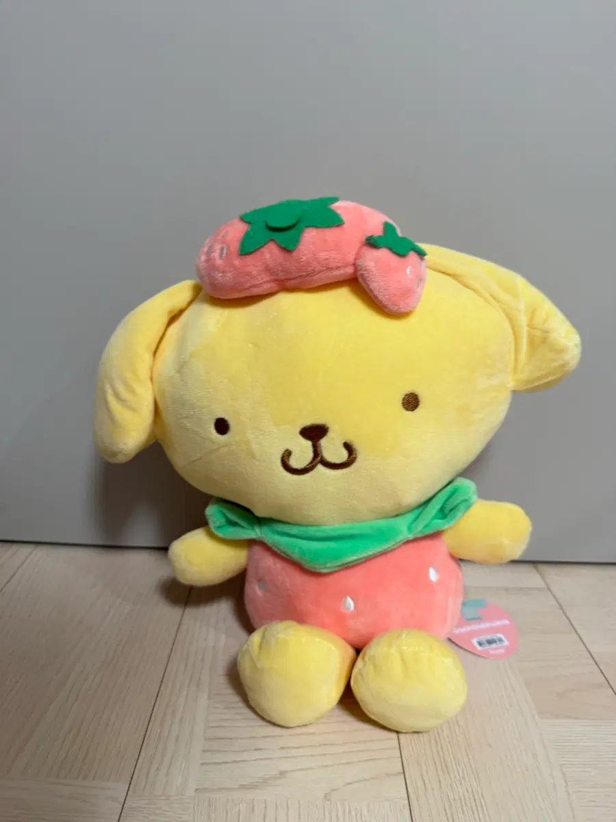 폼폼푸린 딸기 인형