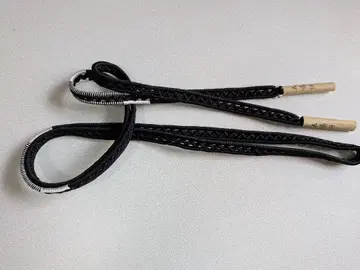새상품 고토지메 여름 허리띠 블랙 화이트 손뜨기
