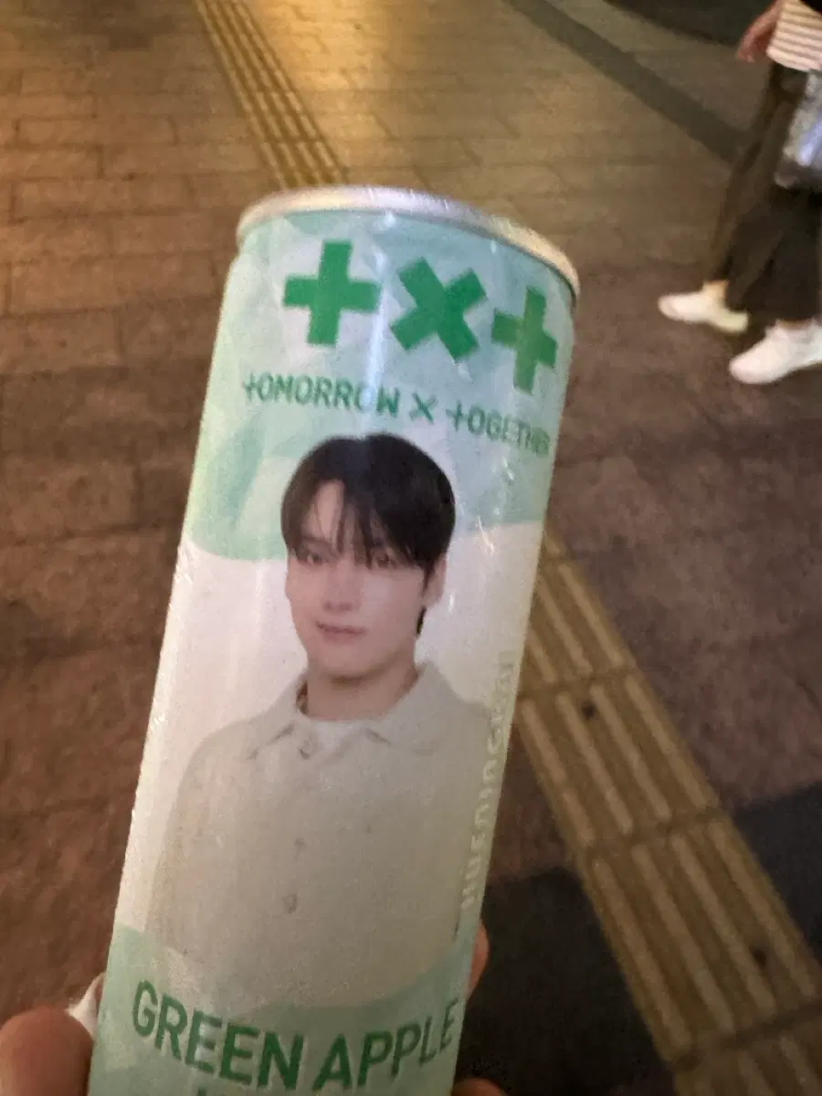 일본 한정 투바투 콜라보 휴닝카이 캔(수수료 포함)