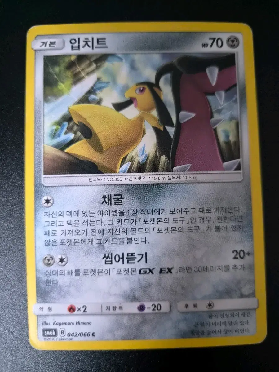 포켓몬 카드 입치트