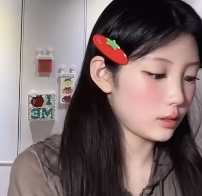 토마토 헤어핀