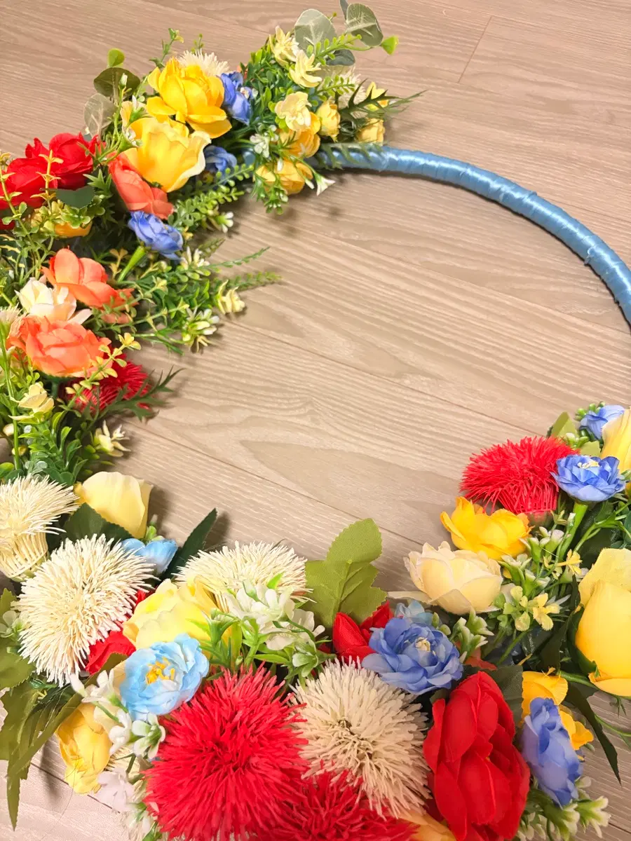 해병대 수료식 기념일 임관식 축하 꽃목걸이