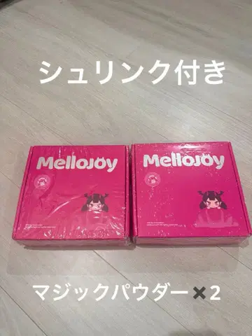 Mellojoy 2상자 세트 미개봉 새상품 딸기 수플레 & 숏 케이크 홀