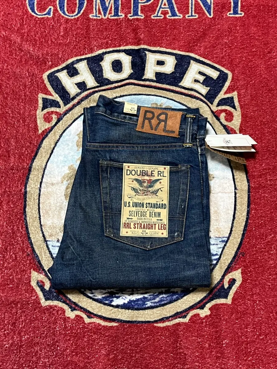 Double RL (RRL) Straight Fit Holy Selvage Jin